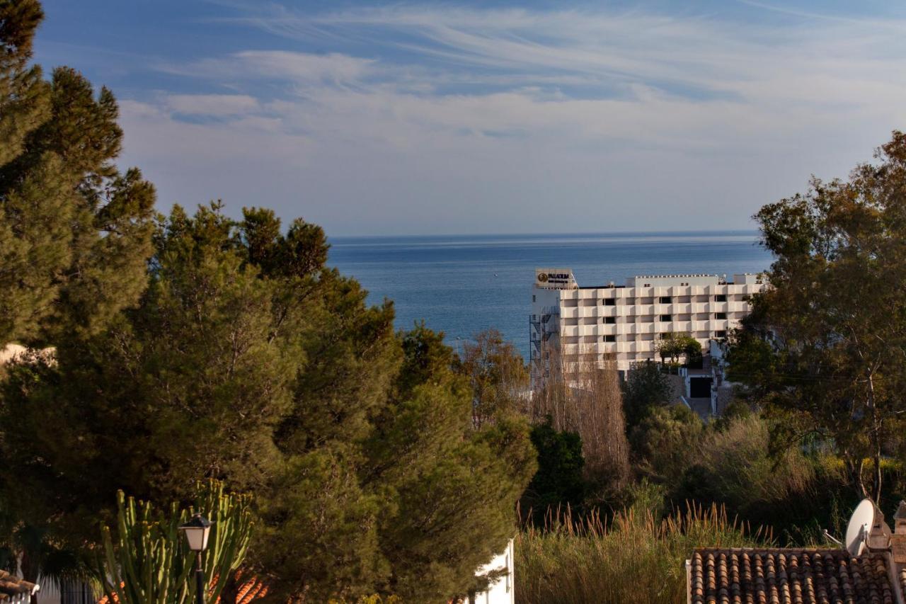 Agradable Adosado Con Piscina La Hidalga Villa Benalmádena Buitenkant foto